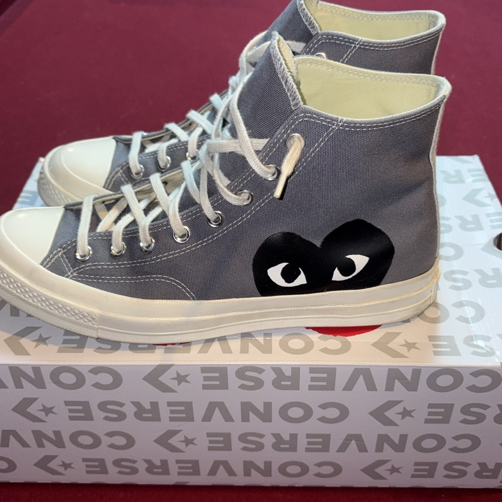 - Converse Comme de garçon hightop sneakers